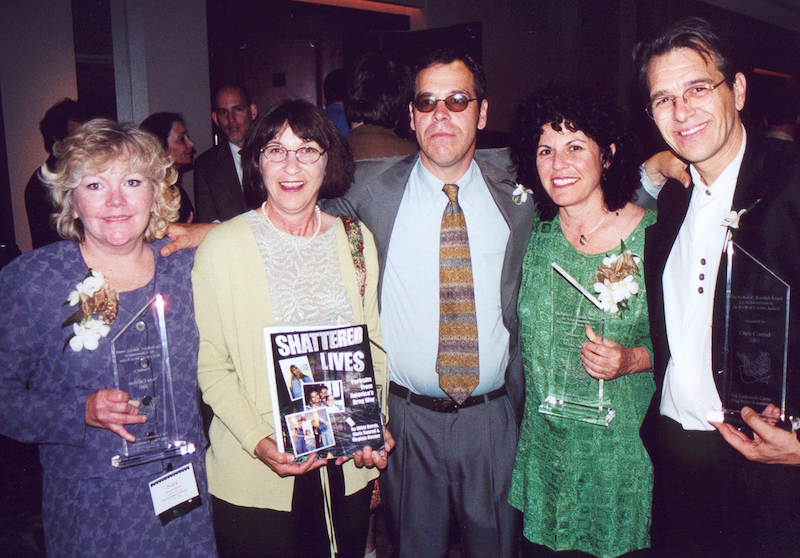 Winners of the 2001 Robert Randall Activism Award 